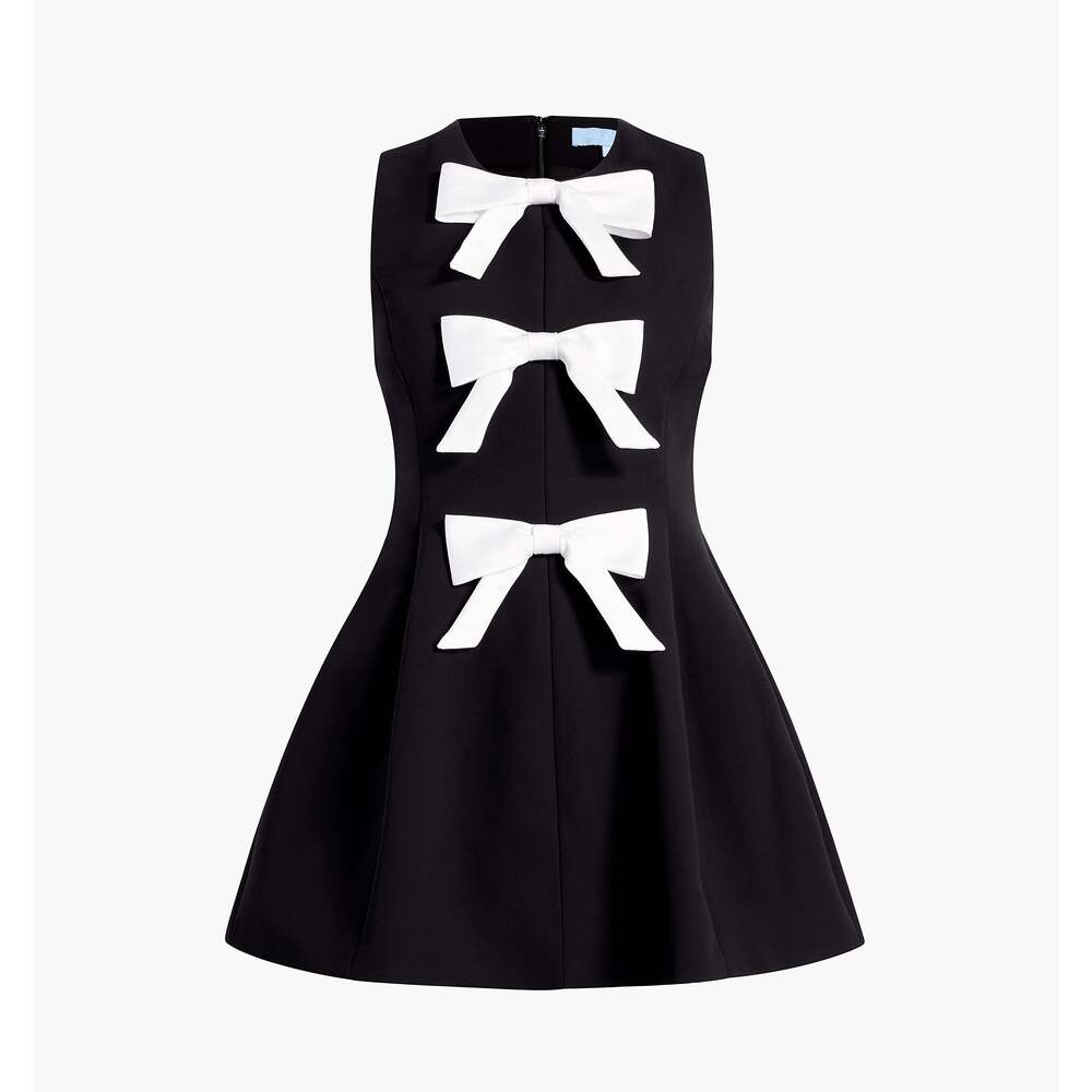 Hill House Home The Blythe Bow Dress - Ivory Bows Size XSIvory Bows / XS